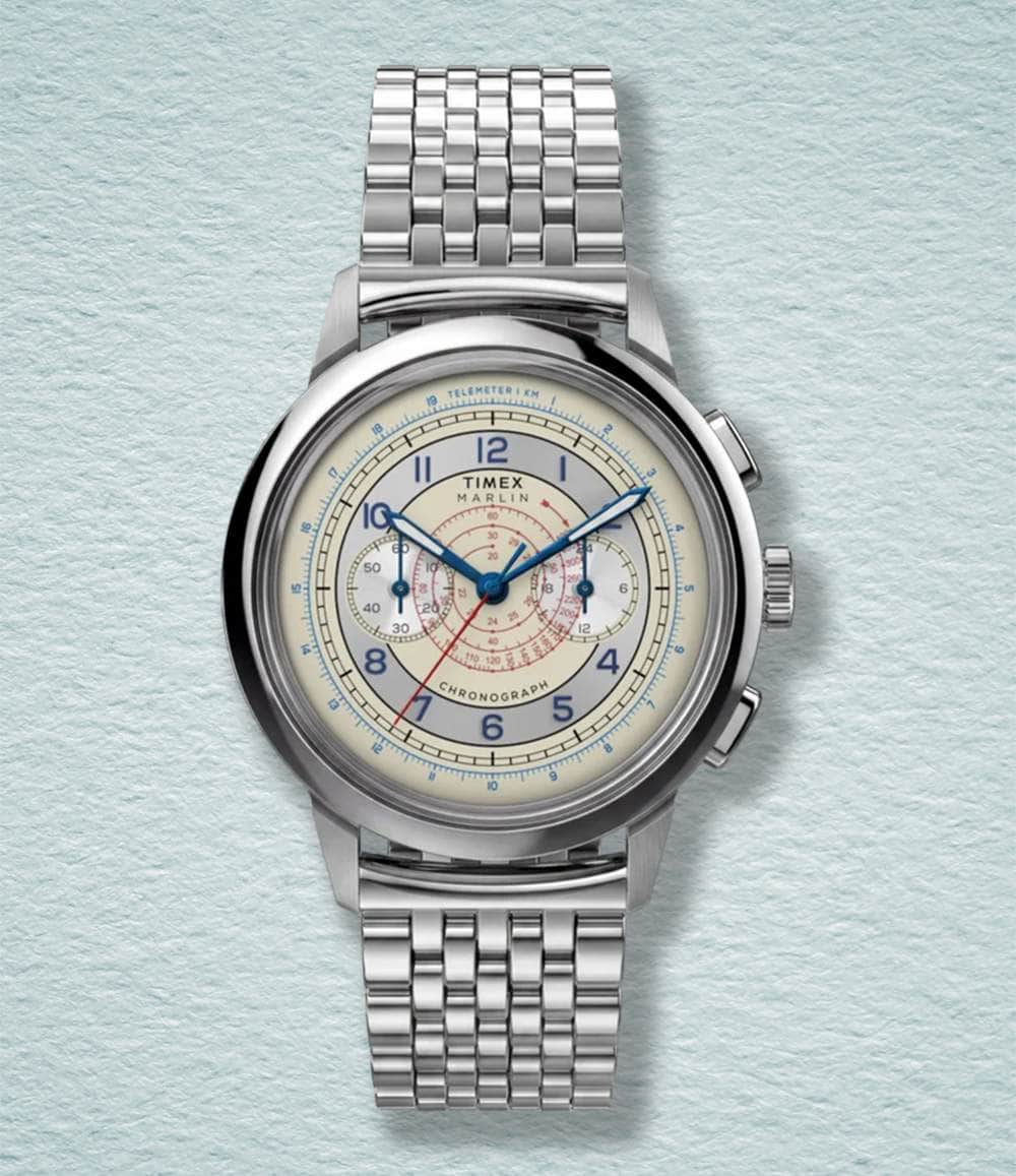 Timex Watch Neo Classic Bracelet Marlin Neo Classic Chronograph