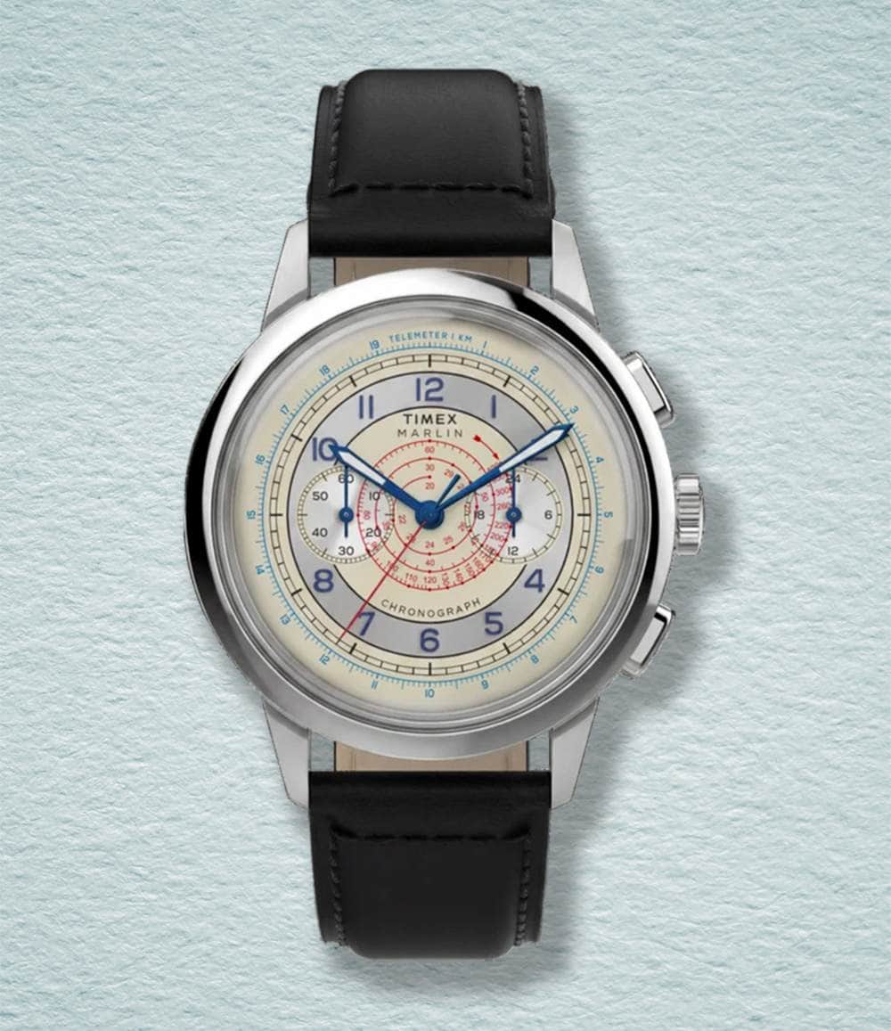 Timex Watch Neo Classic Cream Marlin Neo Classic Chronograph