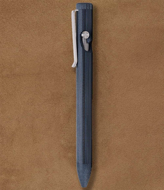 Tactile Turn EDC Blue Black G10 Bolt Action Pen