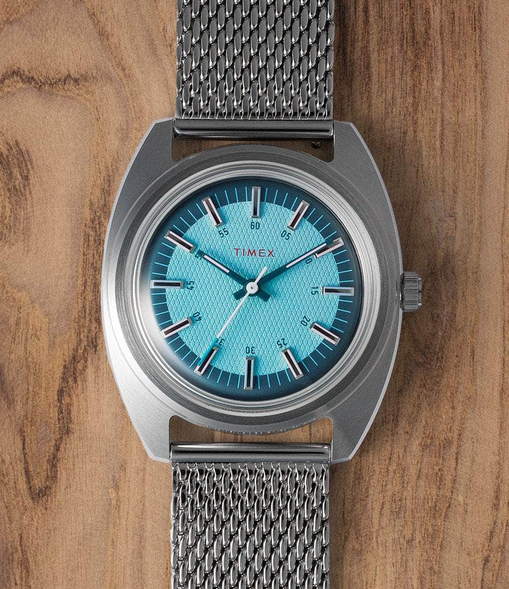 Timex Watch Blue Timex x Worn & Wound WW75 V2 Limited Edition