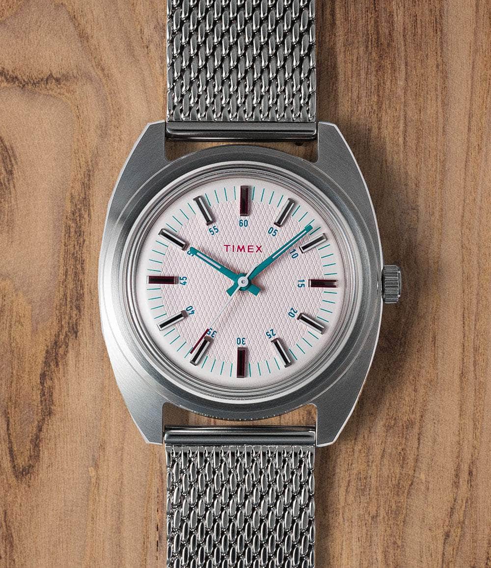 Timex Watch Pink Timex x Worn & Wound WW75 V2 Limited Edition