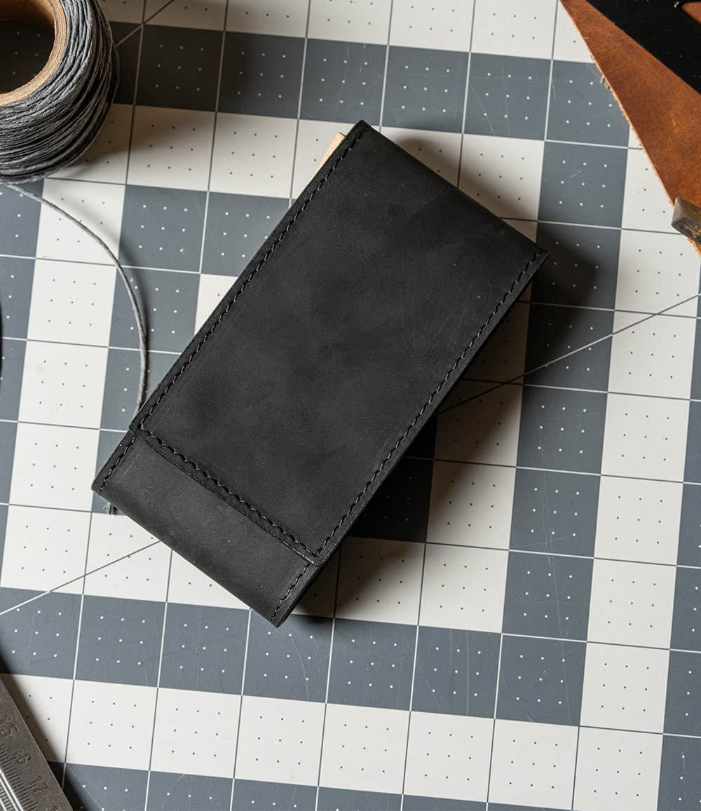 Windup Watch Shop Accessory Carbon Black Leather Service Watch Pouch (2026)