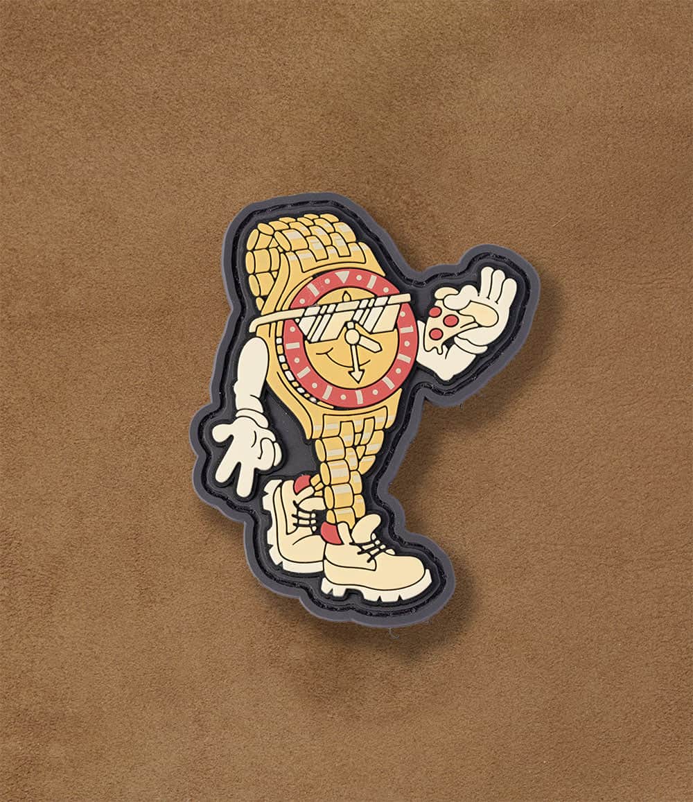 Worn & Wound Accessory Rootbeer GMT Worn & Wound Character Patches