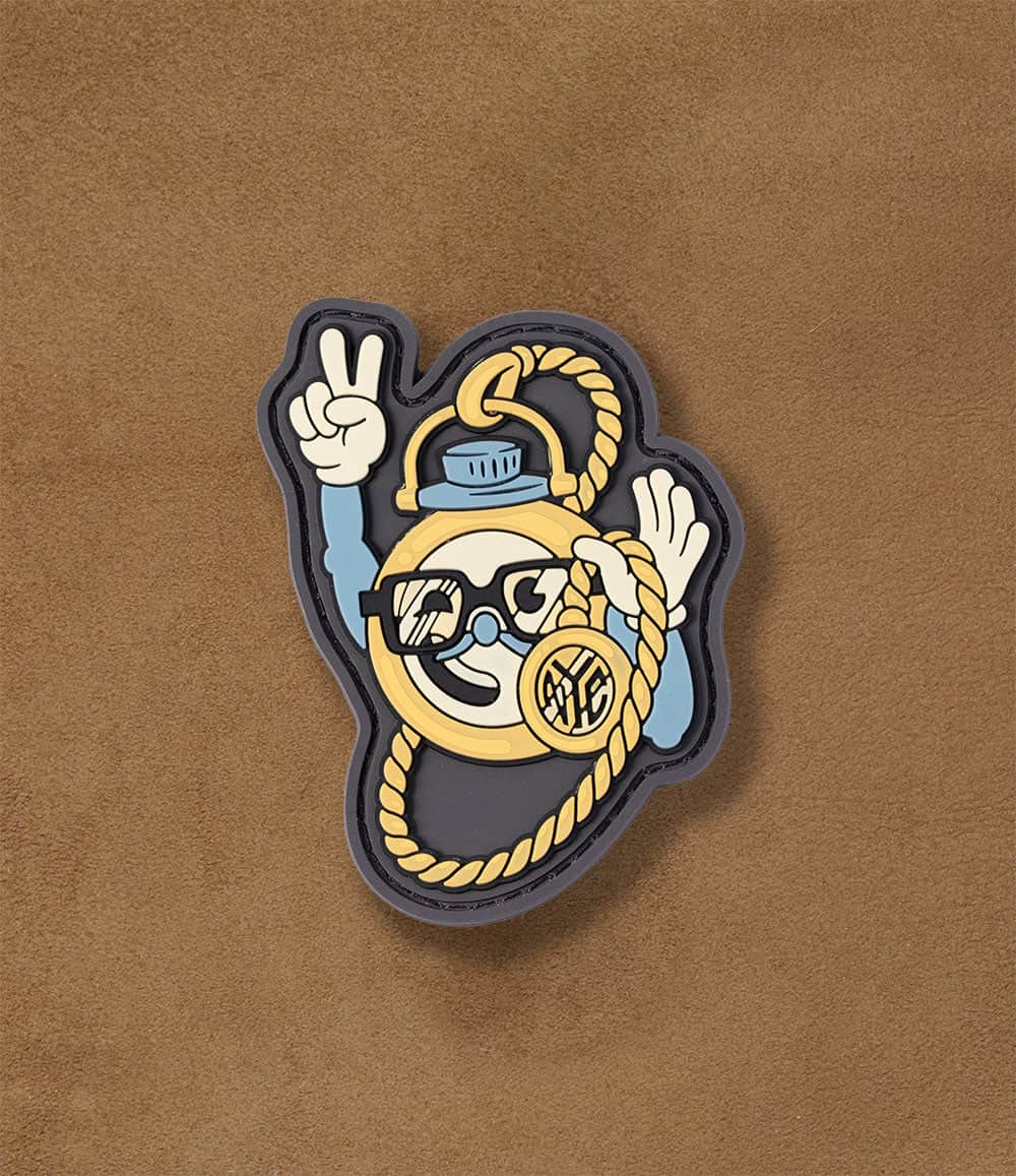 Worn & Wound Accessory NYC Chain Pocket Watch Worn & Wound Character Patches