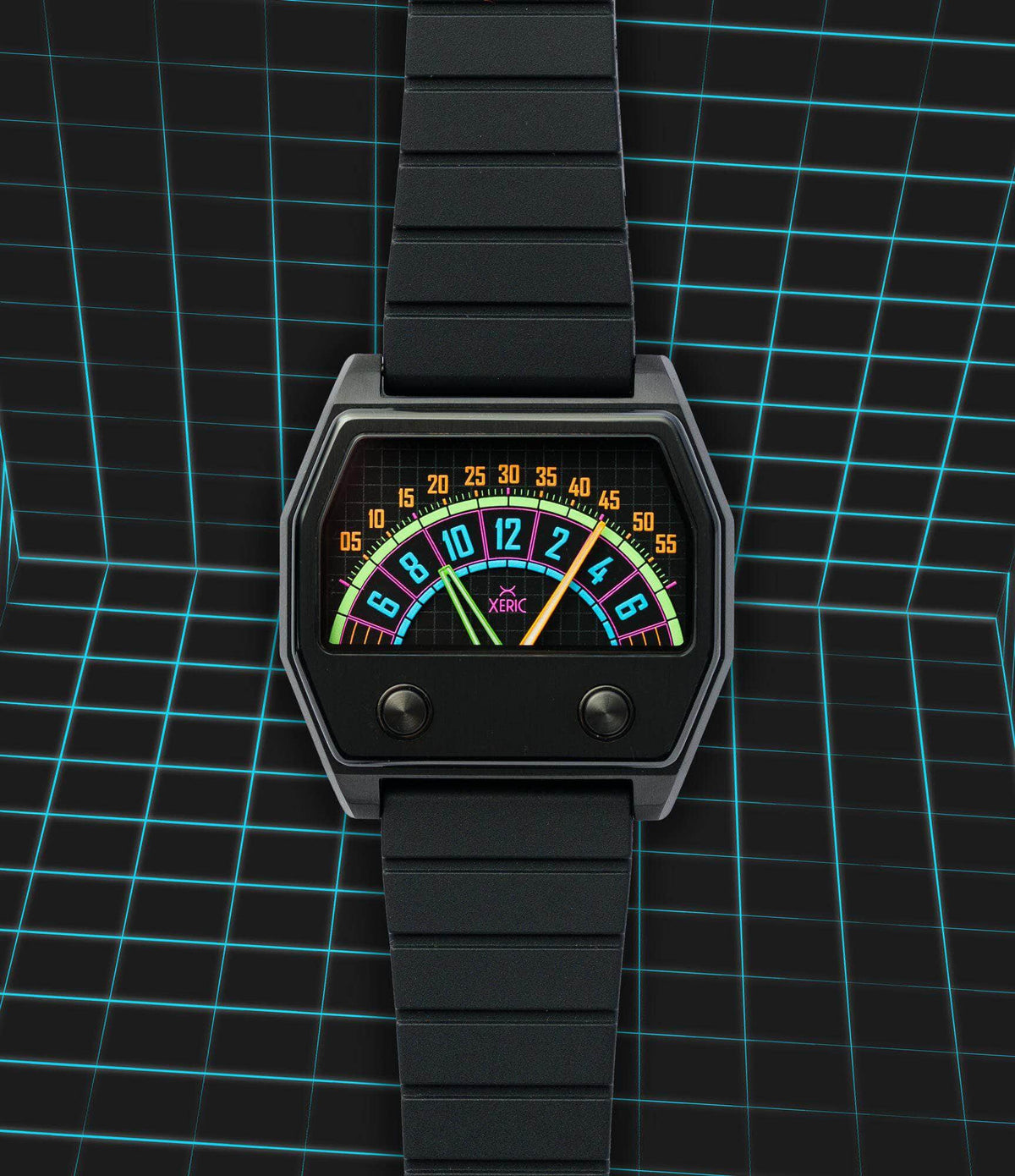 Worn & Wound Watch Xeric x Worn & Wound Sector Retrograde Highlighter