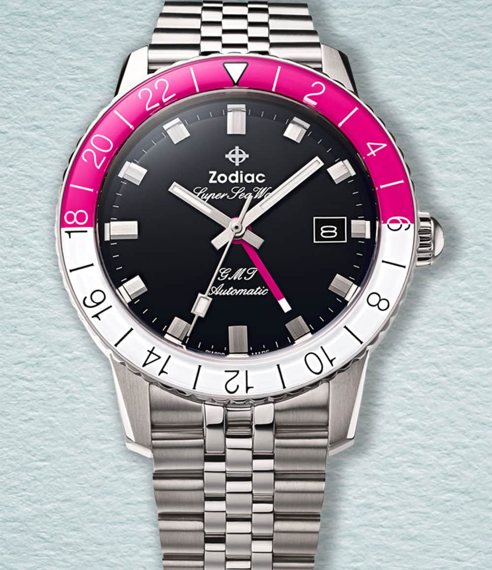Zodiac Watch Super Sea Wolf GMT (2024) Automatic | Black Dial