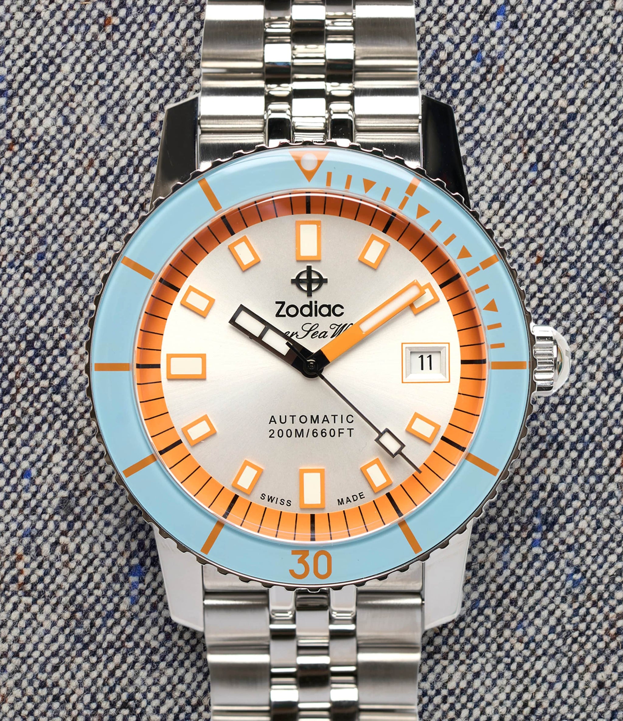 Zodiac Watch Zodiac Super Sea Wolf Compression - Gulf Watch