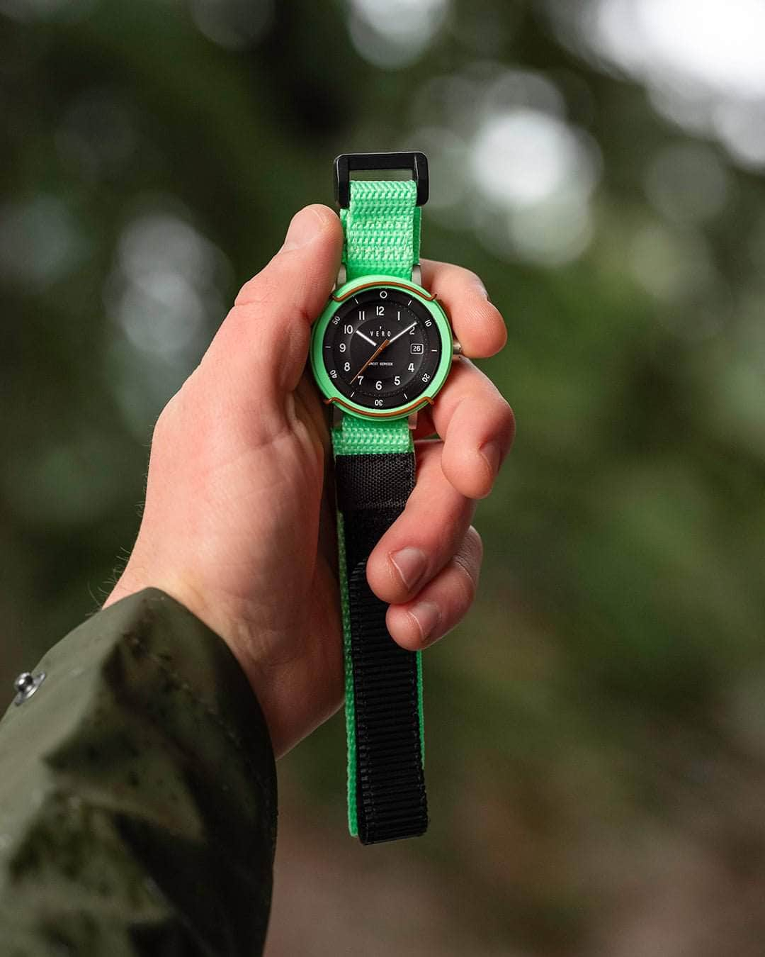 VERO Watch Company Watch Forest Service Edition Service Green