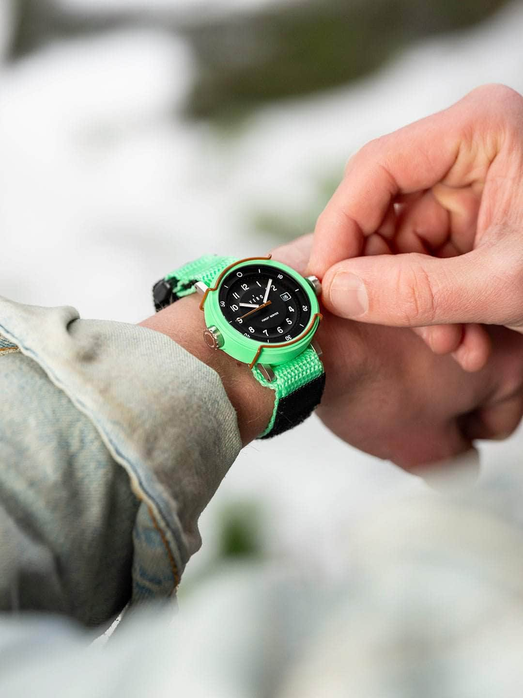 VERO Watch Company Watch Forest Service Edition Service Green