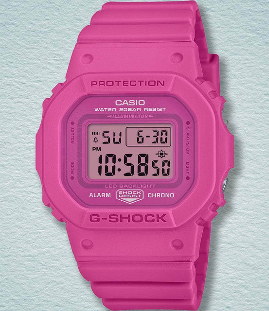 G-Shock Watch Pink 5600 Pink Ribbon