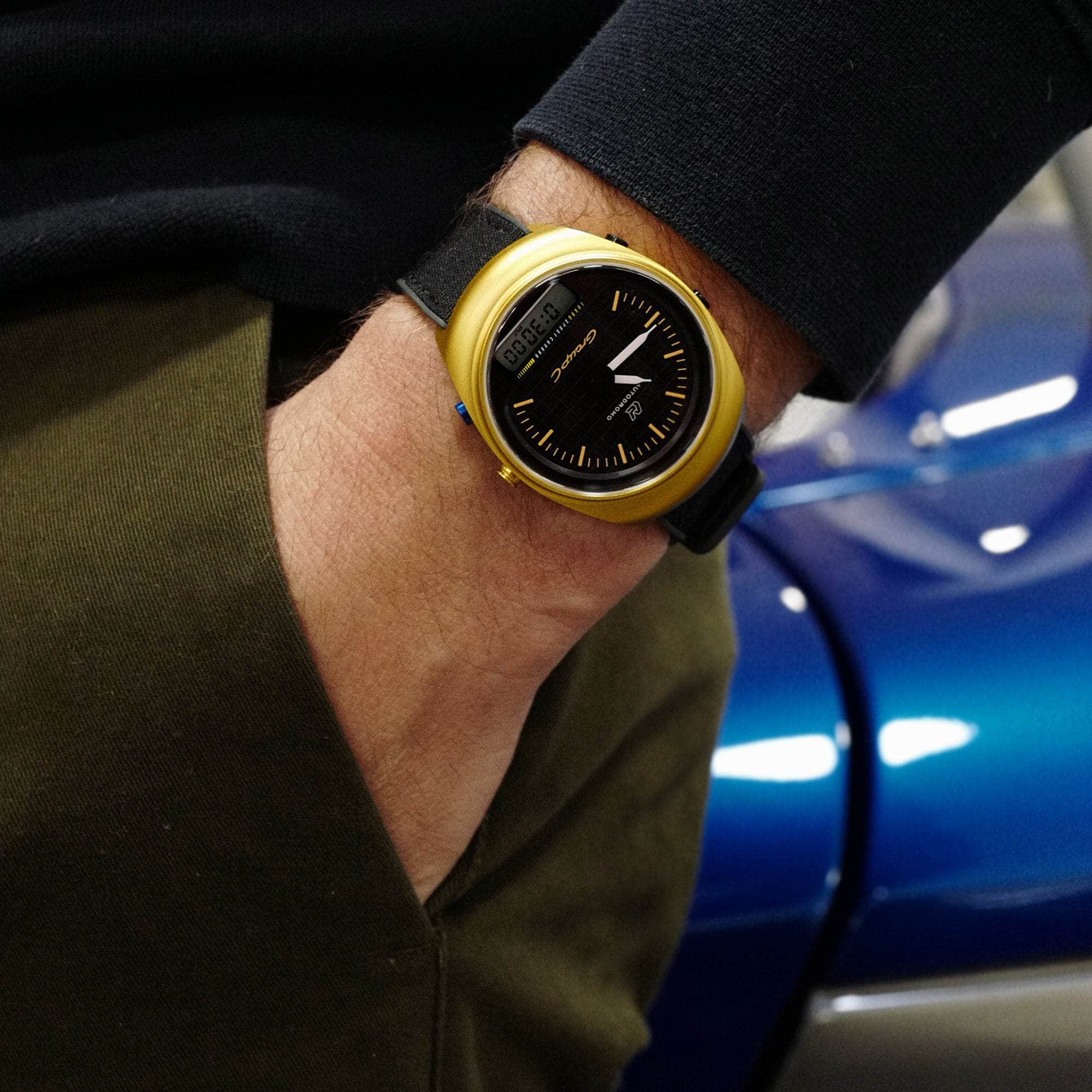 Autodromo - Instruments for Motoring Watches Group C Turbo Sport Watch Collection