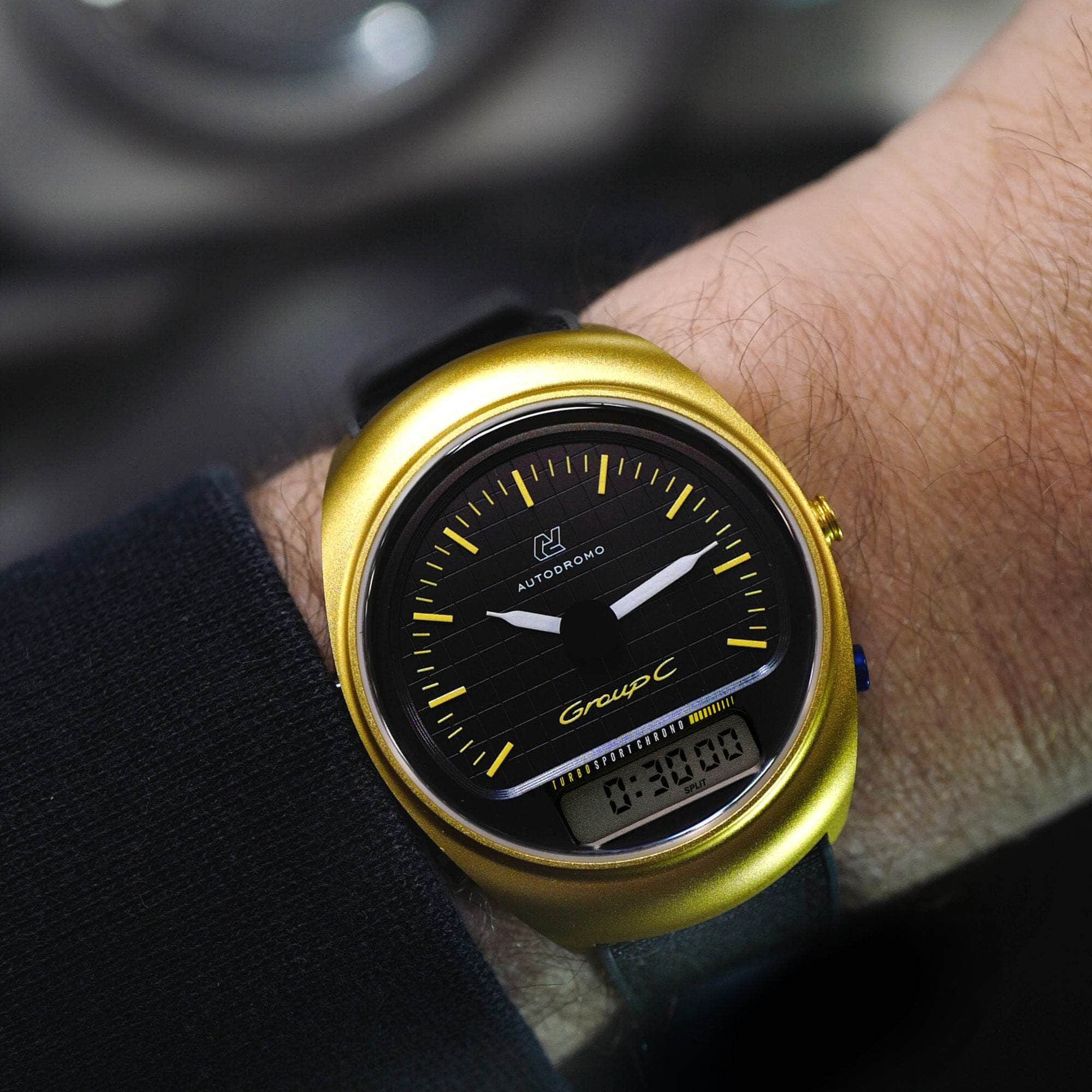 Autodromo - Instruments for Motoring Watches Group C Turbo Sport Watch Collection