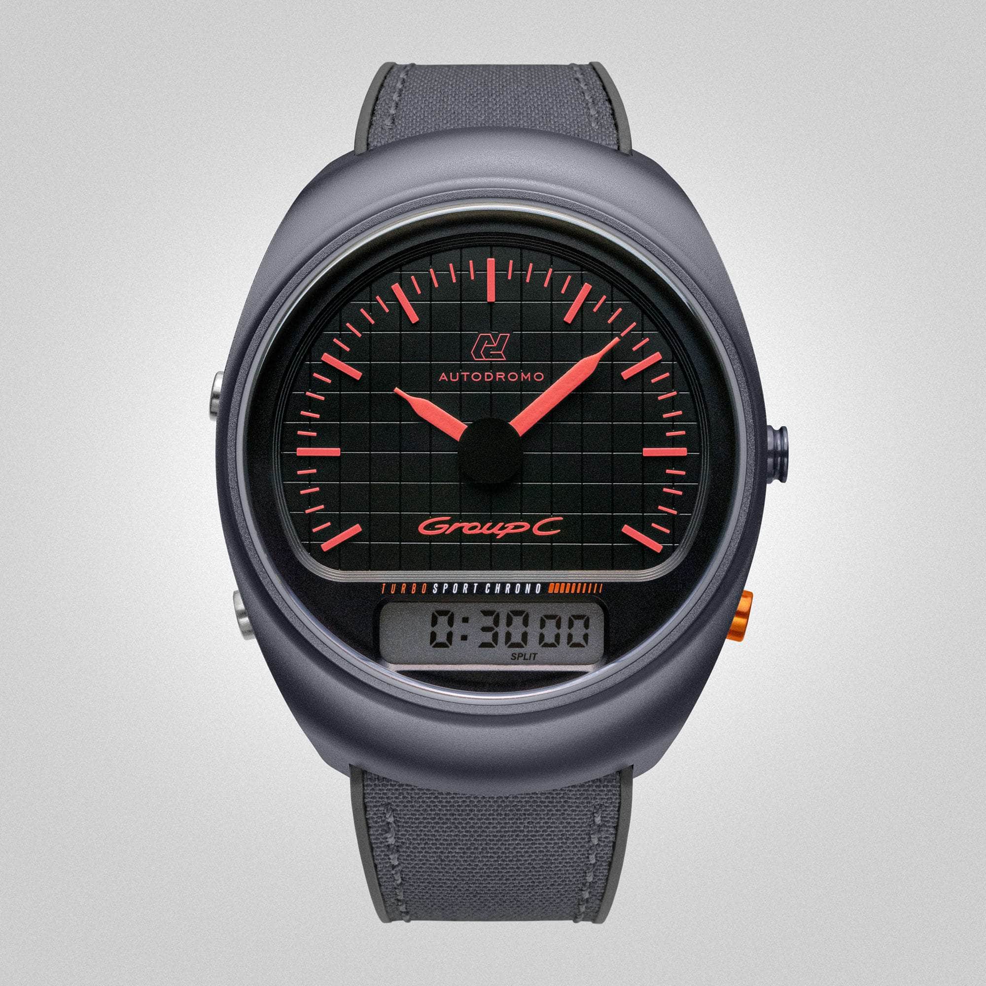 Autodromo - Instruments for Motoring Watches Group C Turbo Sport Watch Collection