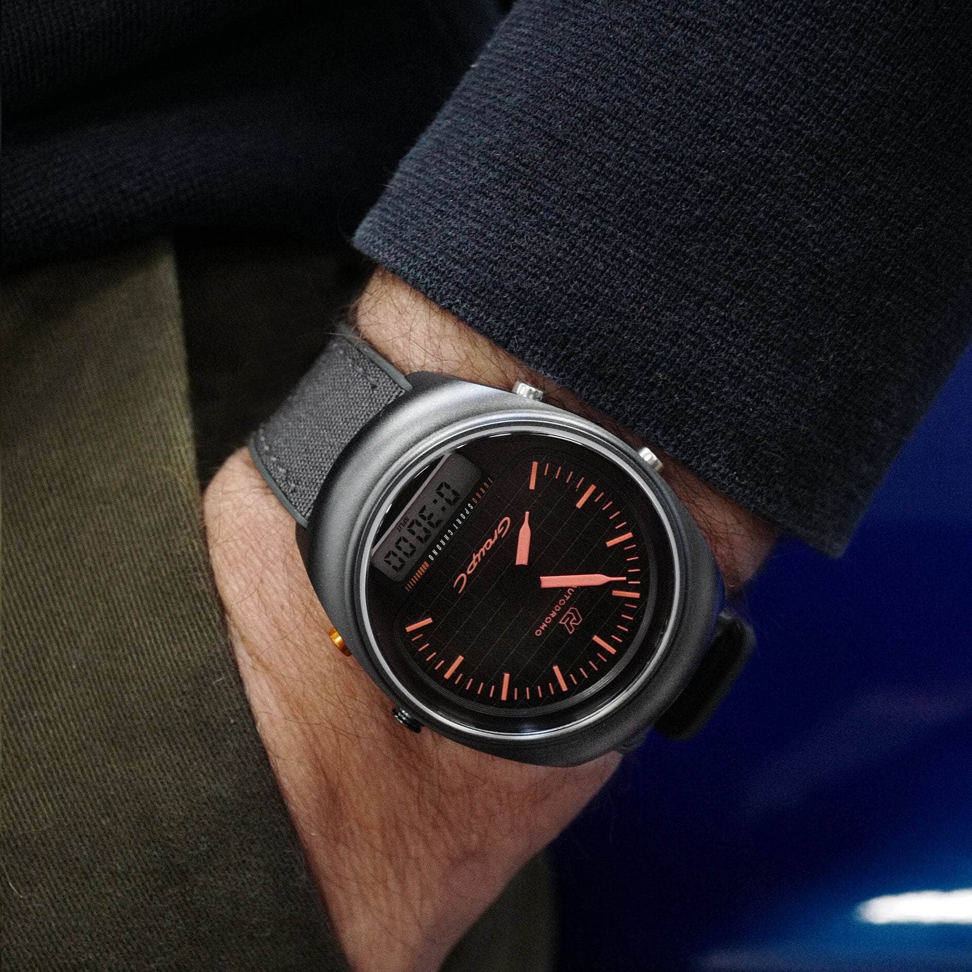 Autodromo - Instruments for Motoring Watches Group C Turbo Sport Watch Collection
