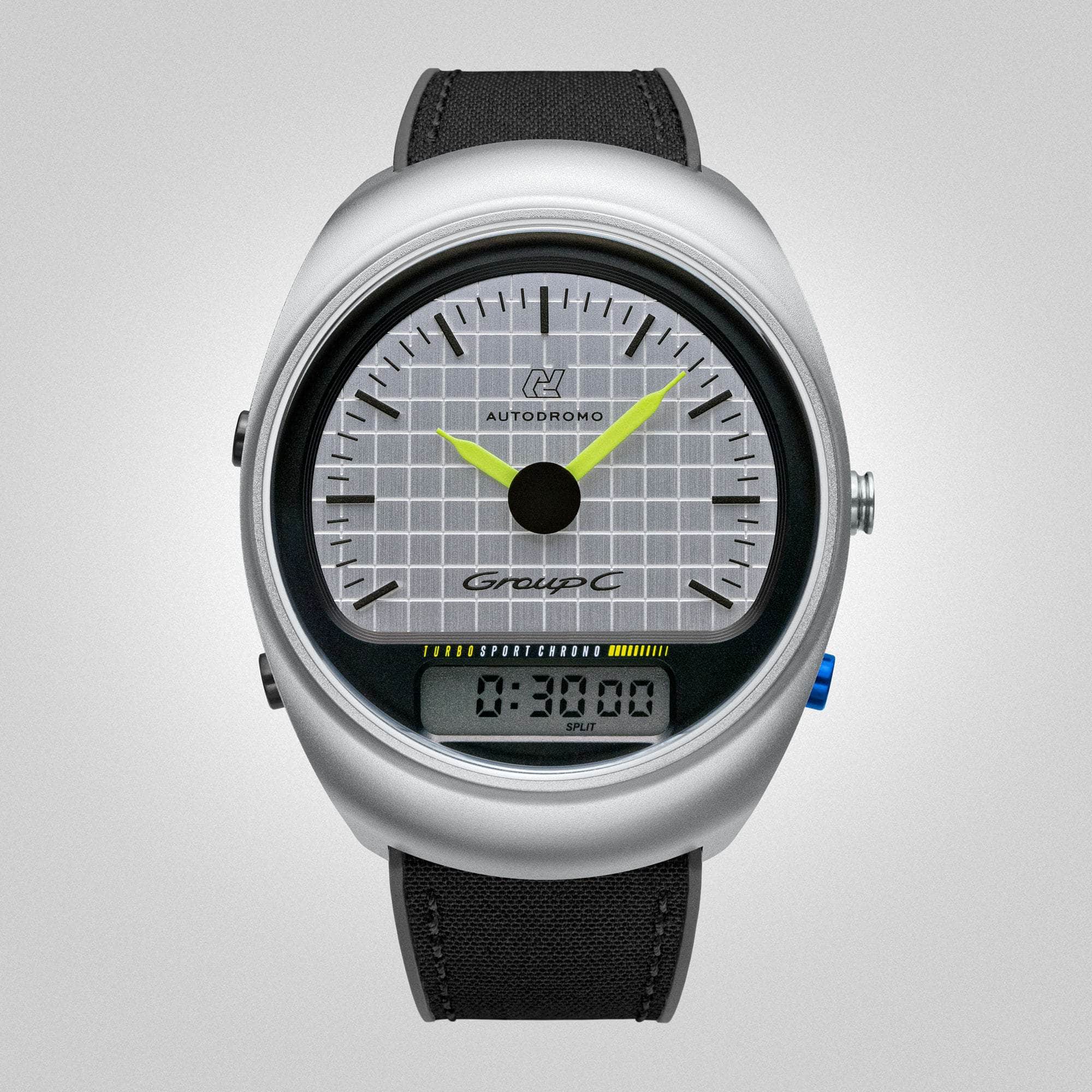 Autodromo - Instruments for Motoring Watches Group C Turbo Sport Watch Collection