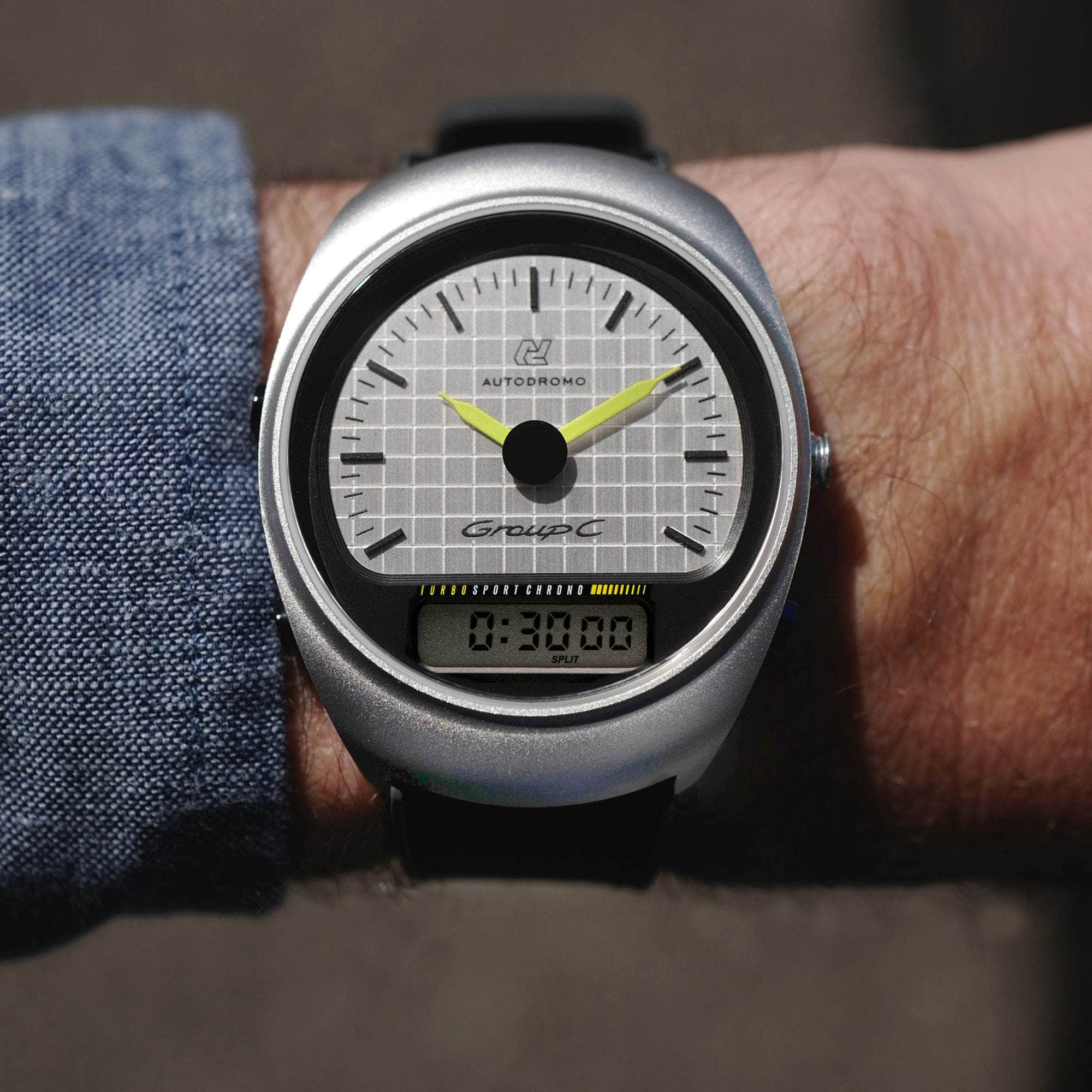 Autodromo - Instruments for Motoring Watches Group C Turbo Sport Watch Collection