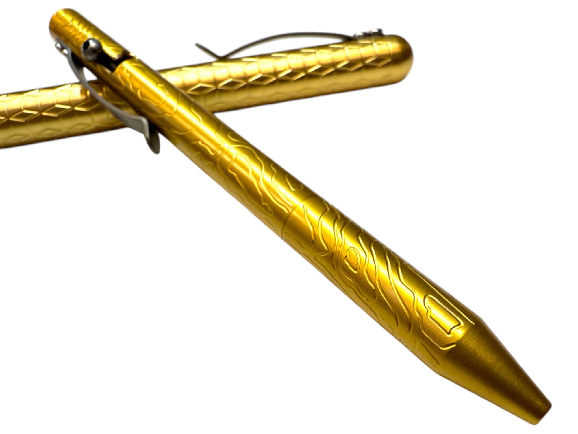 CountyComm Pens Brass - MaxMadCo Design - Bolt Action Pen - GEN 2 - Limited Run!