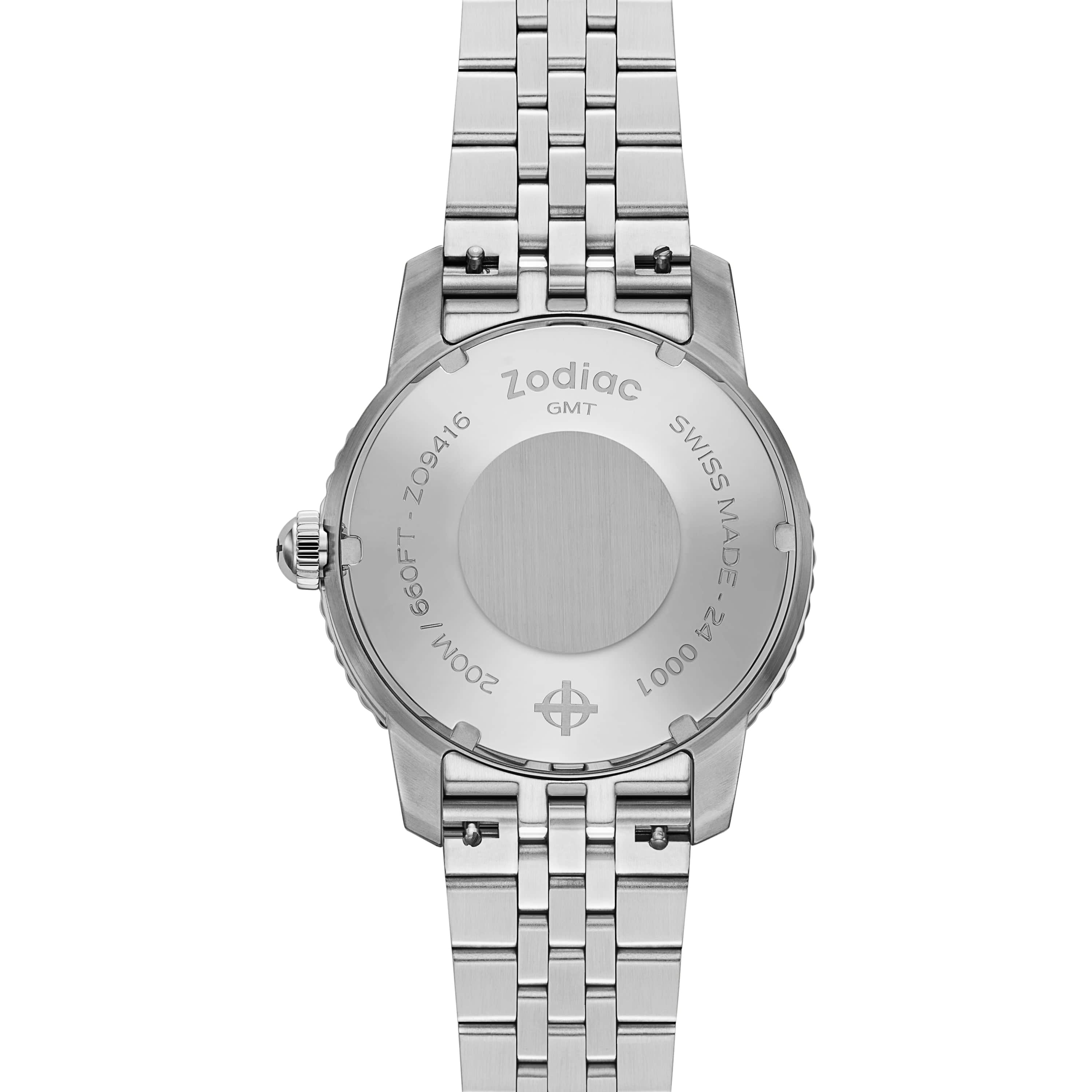 Zodiac Watch Super Sea Wolf GMT Automatic | Black Dial