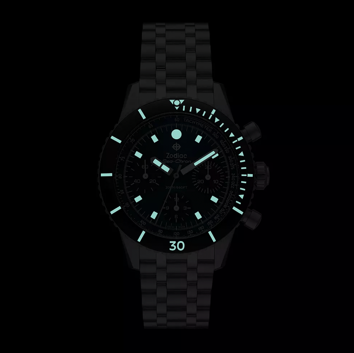 Watch Gang Watch Sea-Chron Automatic black | Black Dial