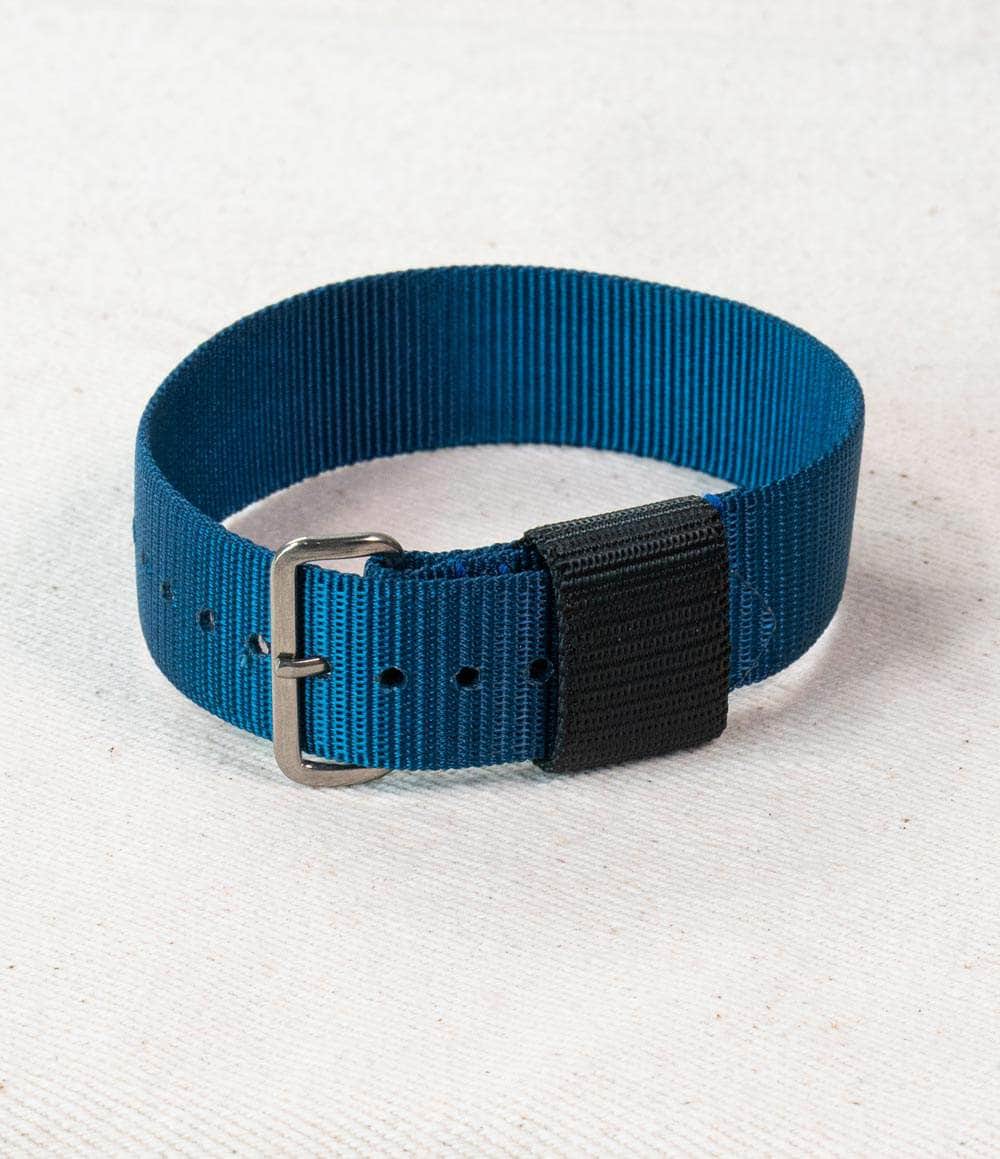 ADPT Strap Thalo Blue / 18mm US-Made Single Pass