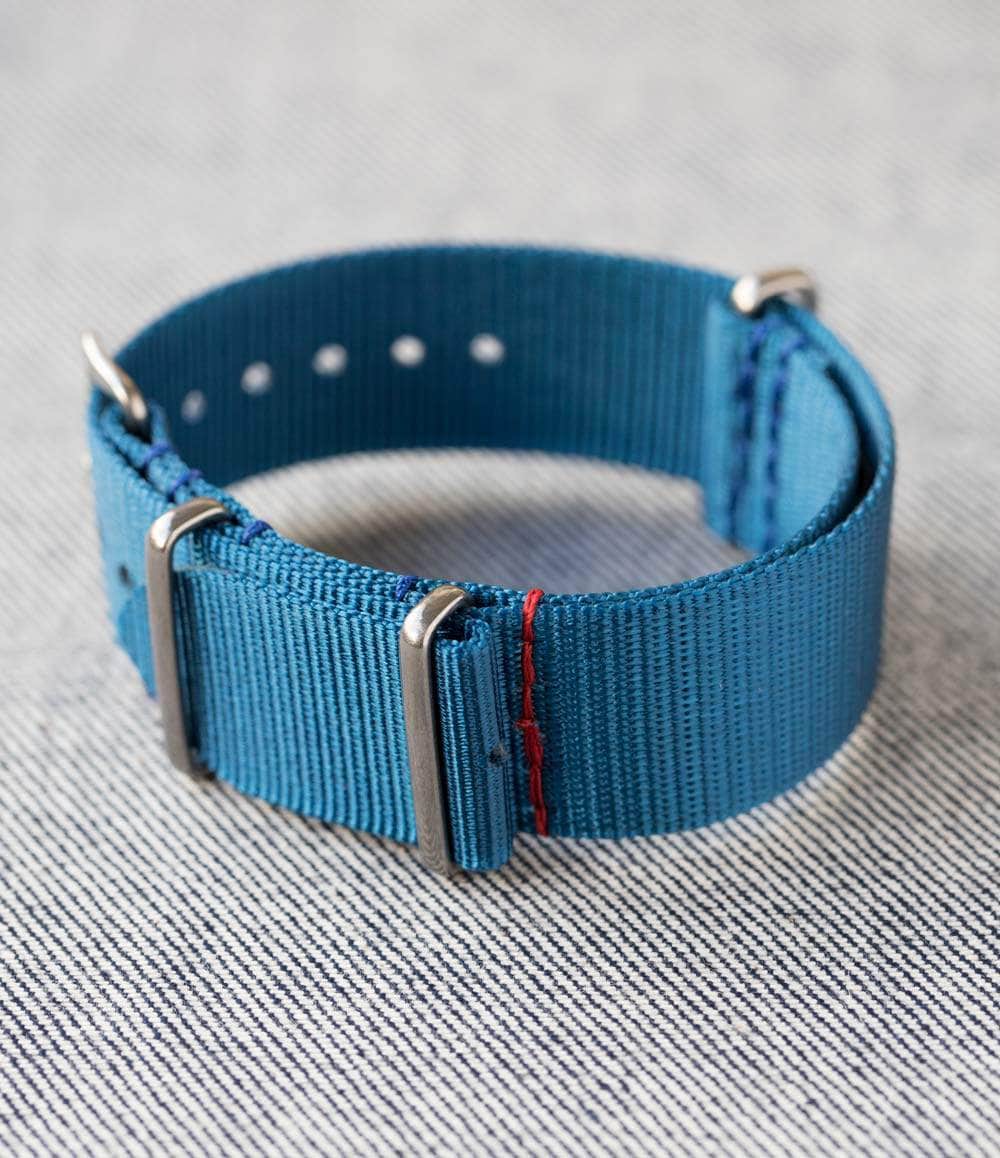 ADPT Strap Thalo Blue / 18mm US-Made Mil-Strap