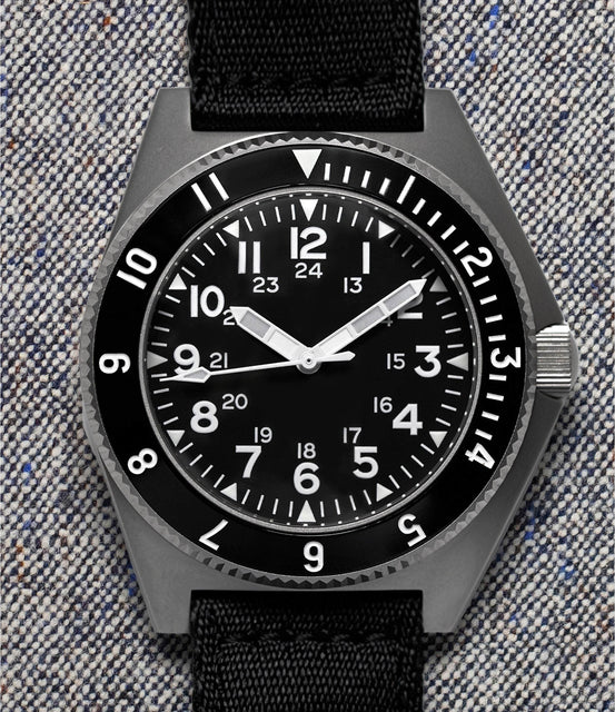 Benrus Watch Black Type II