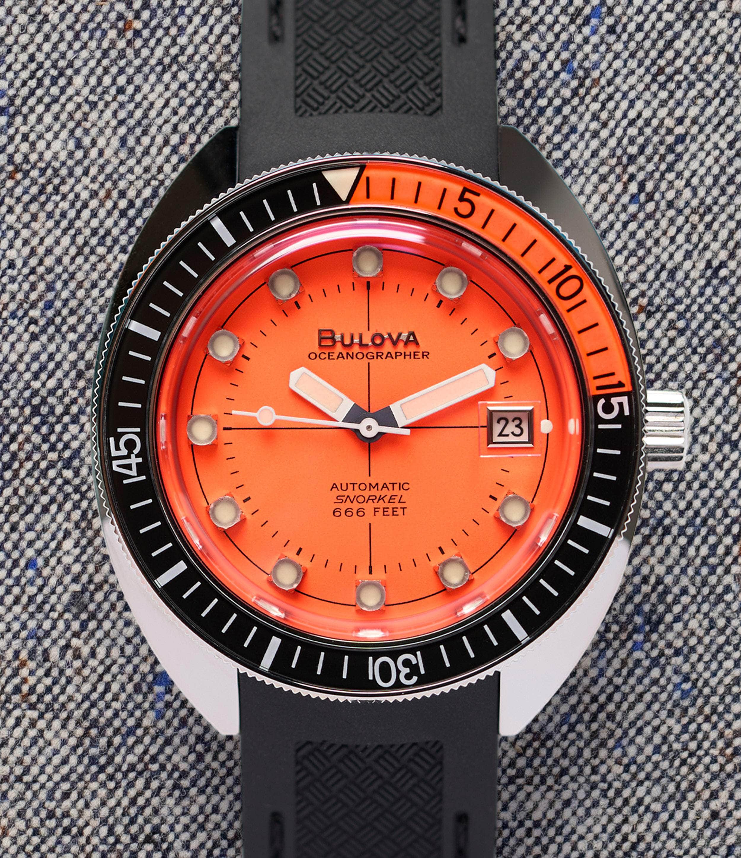 Bulova Watch Orange Devil Diver