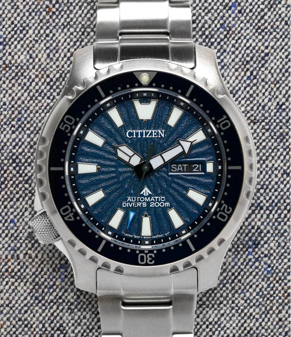 Citizen Watch Fugu Blue / Bracelet Promaster Dive Automatic 