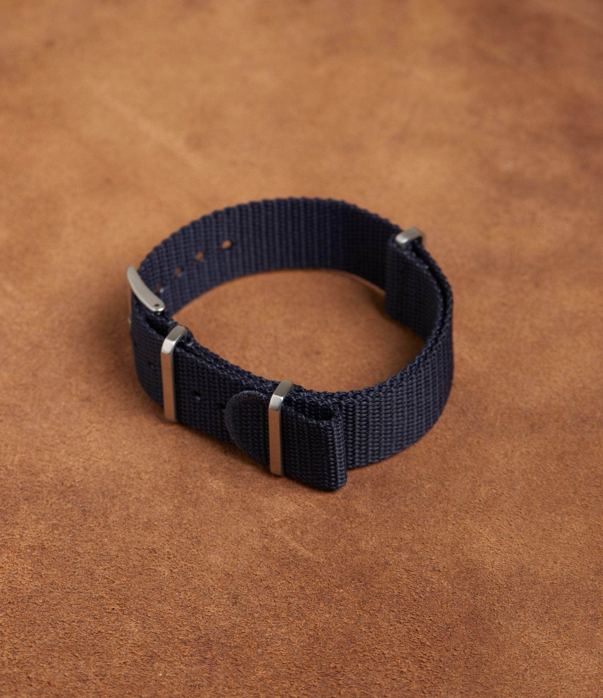 Crown & Buckle Strap 19mm / Space Blue Matte Supreme Mil-Straps