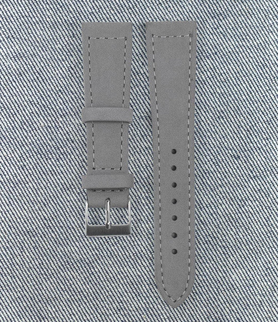 Windup Watch Shop Strap 19mm / Pewter Degraw