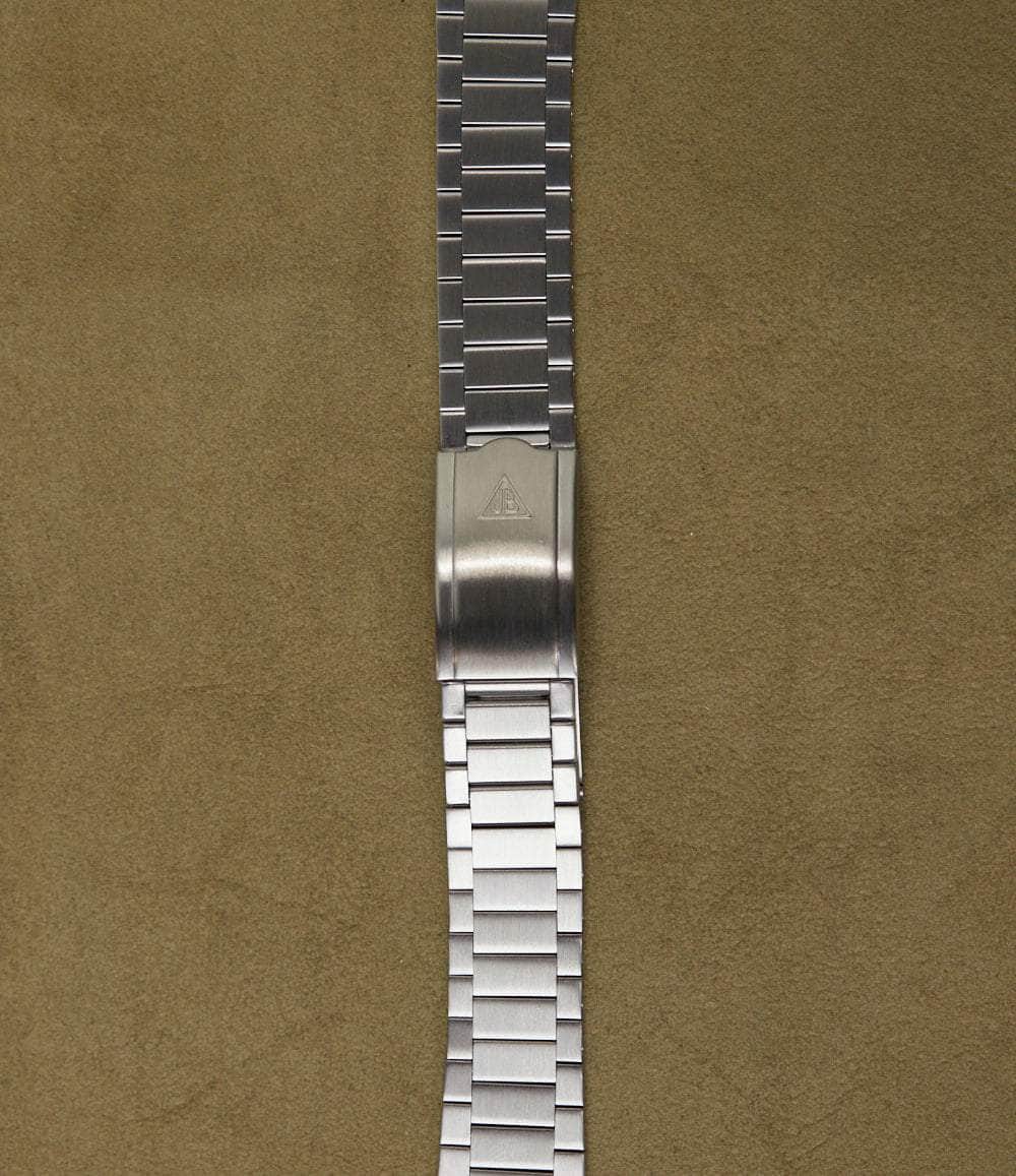 Forstner Strap 19mm / Fully Brushed The Flat Link Bracelet