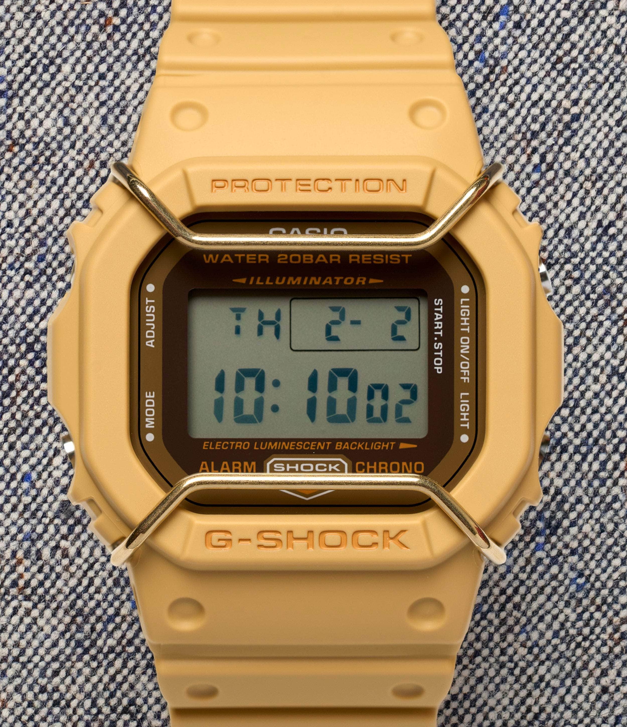 G-Shock Watch Tone-on-Tone - Tan Digital 5600 Series