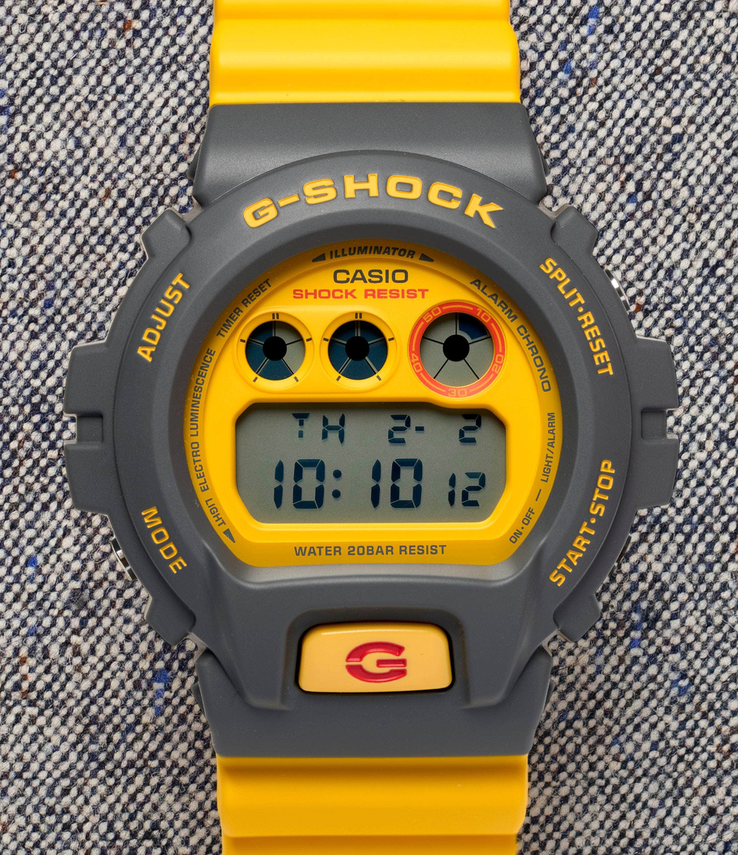 G-Shock Watch Yellow 6900 Series