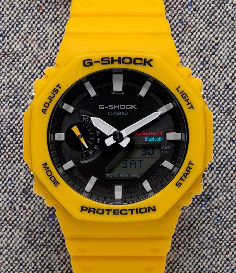 G-Shock Watch First Edition Yellow GAB2100