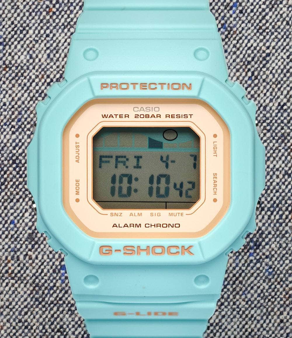 G-Shock Watch Pale Blue G-LIDE (2023)