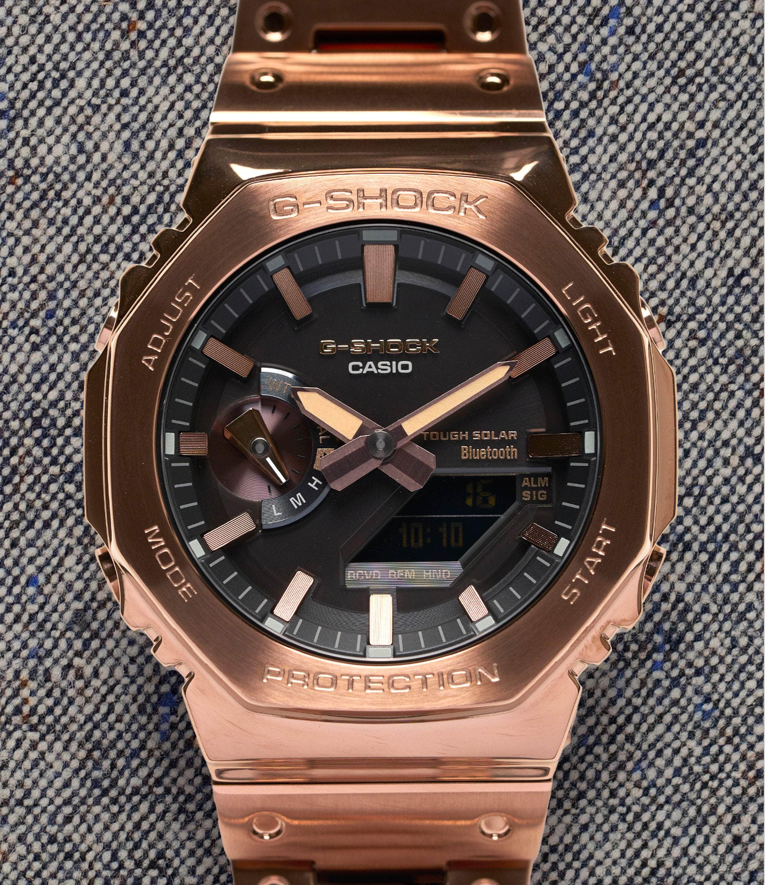 G-Shock Watch Rose Gold GMB2100 'FULL METAL 2100 SERIES'