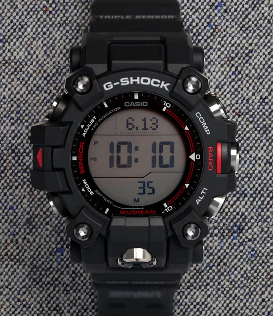 G-Shock Watch Black Mudman GW-9500