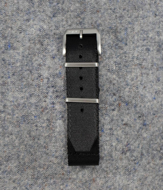 Haveston Strap 20mm / Black No 1 Parade Mil-Strap