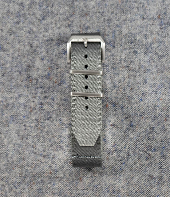 Haveston Strap 20mm / Hull Gray Parade Mil-Strap