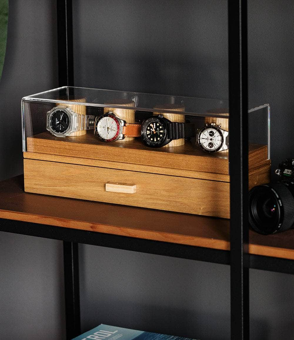 Holme & Hadfield Accessory Oak The Watch Deck