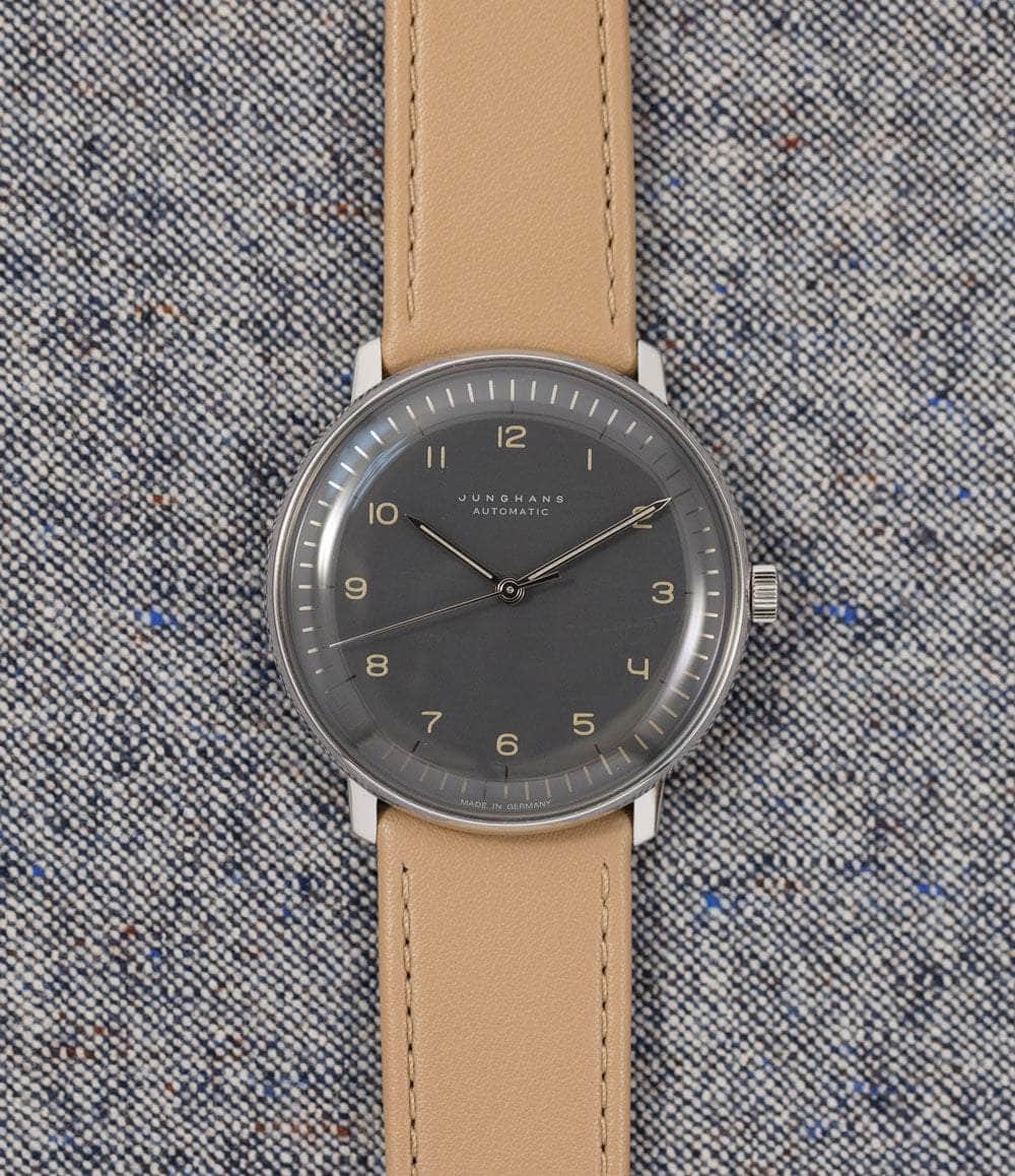 Junghans Watch Default / Polished Anthracite Gray with Numerals Max Bill Automatic