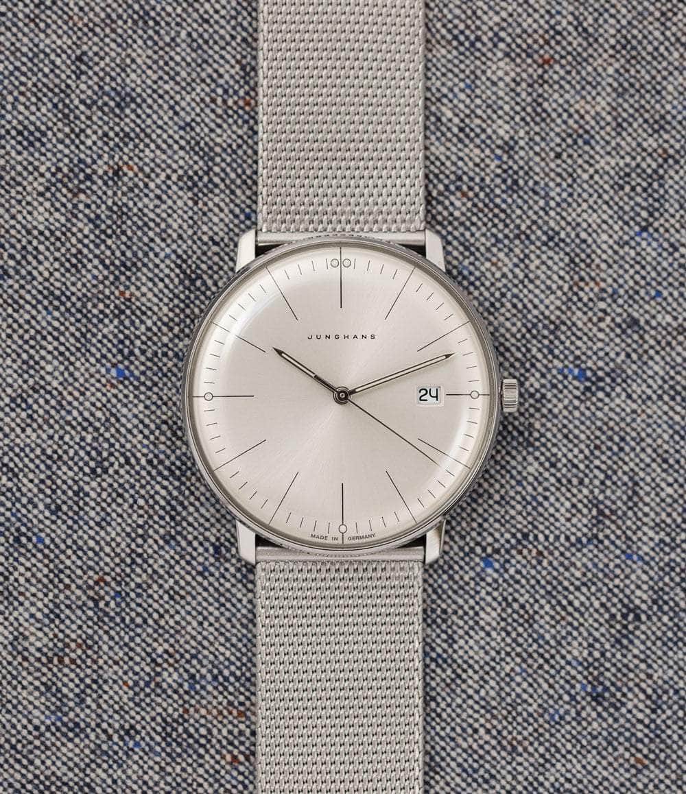 Junghans Watch Default / Sunray Silver with Batons Max Bill Quartz