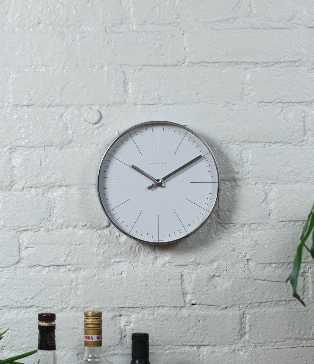Junghans Clock Default / Lines Max Bill 8 Inch Wall Clock