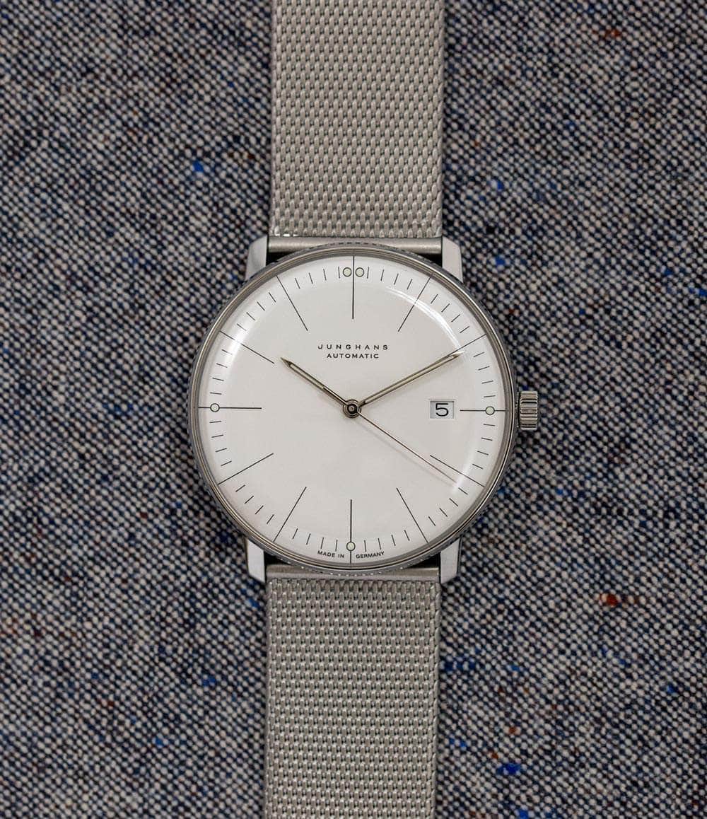 Junghans Watch Default / Matte Silver with Batons Max Bill Automatic
