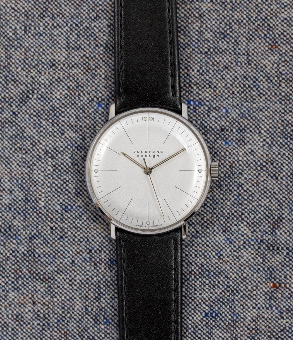 Junghans Watch Default / Matte Silver with Batons Max Bill Hand-winding