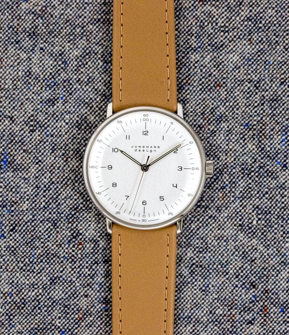 Junghans Watch Default / Matte Silver with Numerals Max Bill Hand-winding