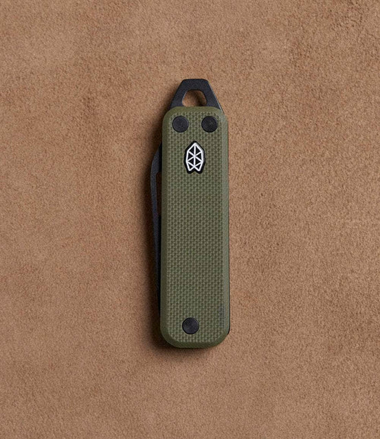 The James Brand EDC OD Green + Black The Elko Knife