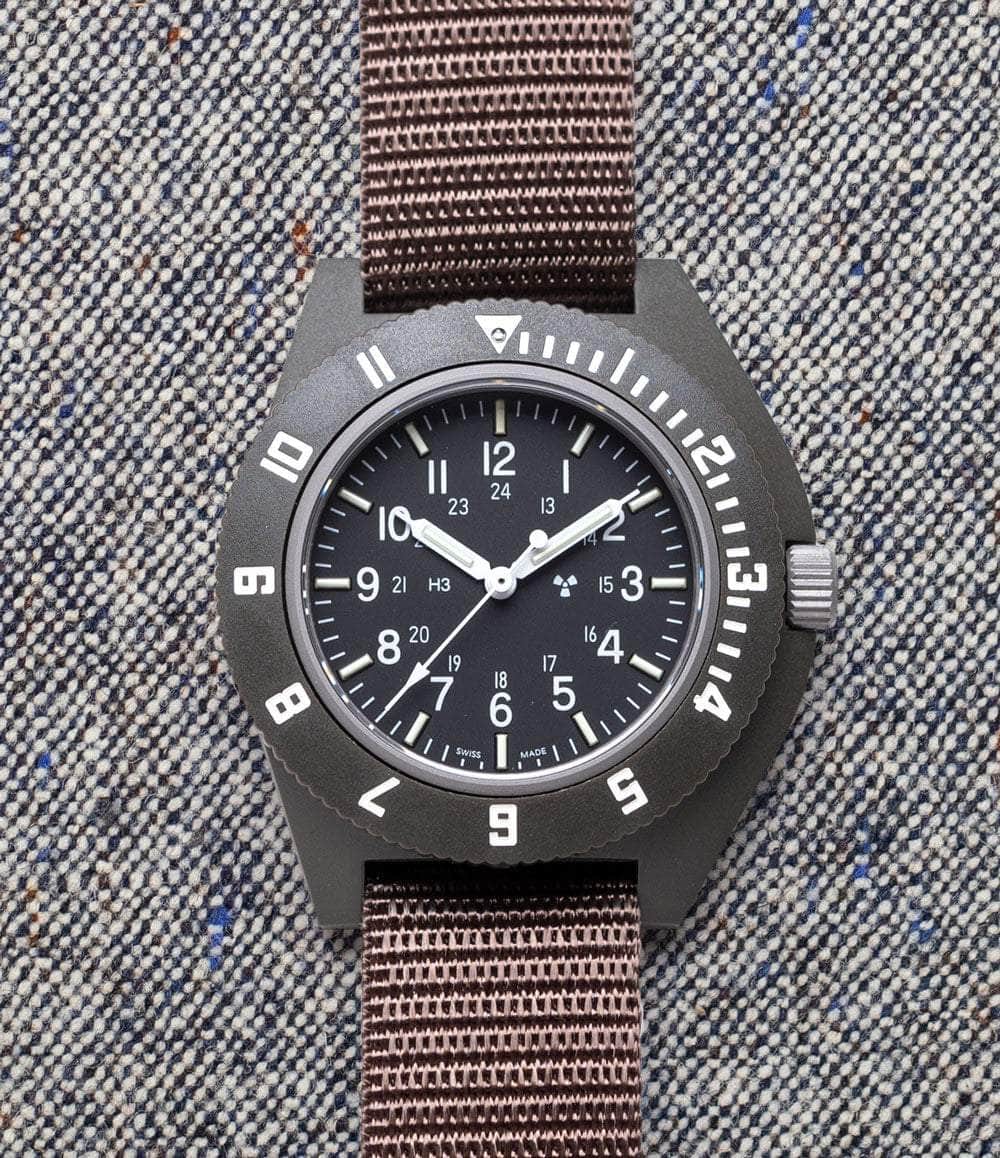 Marathon Watch Sterile - No Date / Sage Green Navigator
