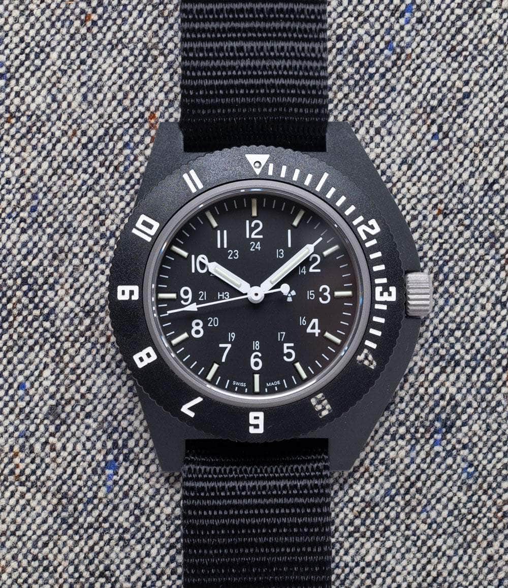 Marathon Watch Sterile - No Date / Black Navigator