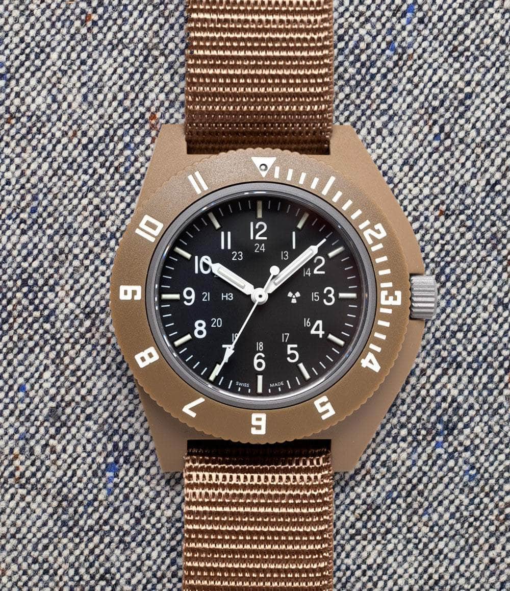 Marathon Watch Sterile - No Date / Desert Tan Navigator